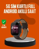 Sım Kartlı Akıllı Saat Amoled Ekran Android Sistem thumbnail 1