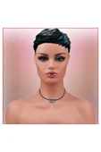 Cam Boncuk Süet Kadın Choker thumbnail 2