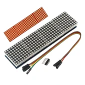 Max7219 4-in-1 Dot Matrix Modülü - Kırmızı thumbnail 1