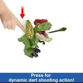 Jurassic World Uncaged İnteraktif Dilophosaurus Figürü HNT65 thumbnail 3