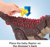 Imaginext Jurassic World Spike Strike Carnotaurus HML42 thumbnail 4