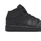 Air Jordan 1 Mid Black thumbnail 4