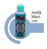 Rich Multi Surface 2306 Antik Mavi Akrilik Boya 120 cc thumbnail 2