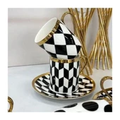 Kosova İst-181 200cc 6'lı Nescafe Takımı-Black Pattern thumbnail 2