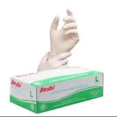Beybi Pudralı Muayene Eldiveni "L" thumbnail 2