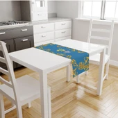 Adawal Blue Lemon Runner 140x45cm Runner Tr128 thumbnail 2