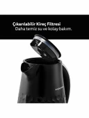 Morphy Richards Hive 1,5 Lt. Siyah Kettle thumbnail 3