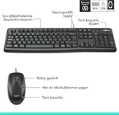 LOGITECH MK120 Q TR KABLOLU SET-SİYAH 920-002560 thumbnail 4