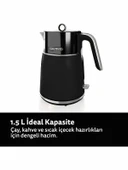 Morphy Richards Signature 1,5 Lt. Siyah Kettle thumbnail 3