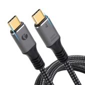 Vcom CU541M-1.2 Type-C USB4 40Gbps Data 240W 1.2m Şarj Kablosu thumbnail 2