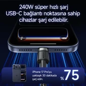 Acefast CtoC Alüminyum Şarj Data Kablosu - C22-05 thumbnail 4