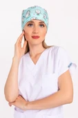 Yeşil Diş Desenli Cerrahi Bone thumbnail 1