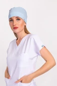 Düz Bebe Mavi Bone thumbnail 2