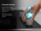 Tecna Frytec Siyah Cam Ankastre Set thumbnail 8