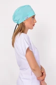 Düz Mint Mavi Cerrahi Bone thumbnail 4