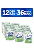 Solo Dev Rulo Bambu Kağıt Havlu 12'li thumbnail 2