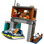 LEGO City 60417 Polis Sürat Teknesi thumbnail 5
