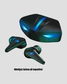 Tam Kablosuz  Kulaklığı 5.0 Bluetooth Led Kontrollü thumbnail 3