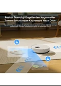 Roborock Q8 Max Pro Beyaz Akıllı Robot Süpürge thumbnail 6