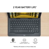 9-10 inç Tabletler için Logitech Universal Folio・(920-008340)・ thumbnail 4