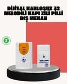 Wireless Kapı Zili Pratik Ve Zahmetsiz Günlük Kullanım thumbnail 1