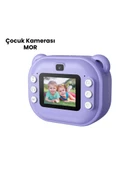 Termal Baskı Özellikli Mini Kamera Mor thumbnail 1