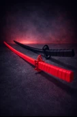 Katlanabilir 3D Katana Açılır Katlanır 3D Katana thumbnail 1
