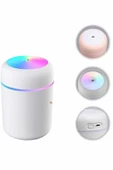 Humidifier LED Işıklı Mini Ortam Oda Kokusu Aromaterapi Buhardanlık thumbnail 5