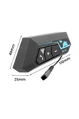 Intercom Bluetooth Kask Kulaklık Motosiklet Kulaklık 5.0 Bluetooth thumbnail 5