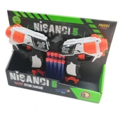 Nişancı Oyuncak Silah Sünger Atan 2'li thumbnail 1