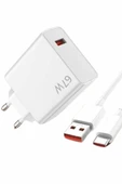 67W Hızlı Şarj Yüksek Voltaj Korumalı Type C Şarj Adaptörü thumbnail 5