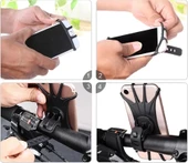 Silikon Esnek Bisiklet Telefon Tutucu thumbnail 4