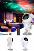 Projeksiyon Astronot Lamba Speaker Sevimli Astronot Bluetooth Hoparlör thumbnail 3