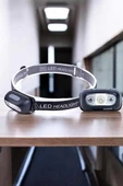 Kafa Lambası Kamp Lambası Led Işık Şarjlı Ayarlanabilir thumbnail 3