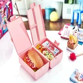 Çift Kapaklı Bölmeli Beslenme Kabı thumbnail 2