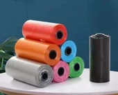 Köpek Dışkı Poşeti 4lü Düz Renk Set thumbnail 2