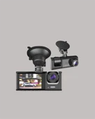 G-Sensörlü 3'lü Kayıtlı Araç Kamerası thumbnail 3