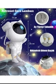 Uyku Problemi Çeken Çocuklar İçin Astronot Gece Lambası thumbnail 2