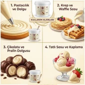 ELİT PASTACI BEYAZ EZME PRALİN FINDIK 11 KG thumbnail 2