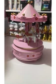 FAMEMUS ACCESSORY Atlı karınca Hediyelik ürün pembe renk thumbnail 3