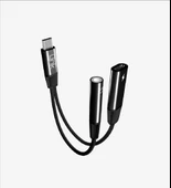 LinkTech A202 USB-C - USB-C & 3,5 mm Kulaklık Jakı Adaptörü thumbnail 2
