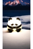 FAMEMUS ACCESSORY Sevimli Panda Gece Lambası Şarjz edebilir thumbnail 3