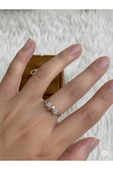 FAMEMUS ACCESSORY Oval Ayarlı Çelik Yüzük thumbnail 2