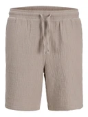 Jack&Jones 12274758 Erkek Sort - Gri thumbnail 5