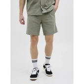 Jack&Jones 12274758 Erkek Sort - Yesil thumbnail 3