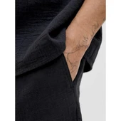 Jack&Jones 12274758 Erkek Sort - Siyah thumbnail 5