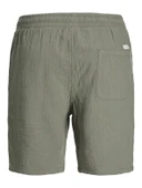Jack&Jones 12274758 Erkek Sort - Yesil thumbnail 5