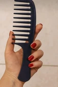 Siyah Geniş Dişli Saç Şekillendirici Tarak thumbnail 3