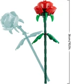 Lego Botanicals Gül 40460 Yapım Seti (120 Parça) thumbnail 8