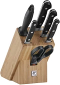 Zwilling 7 Parça Blok Bıçak Seti - Bambu Bloklu thumbnail 1